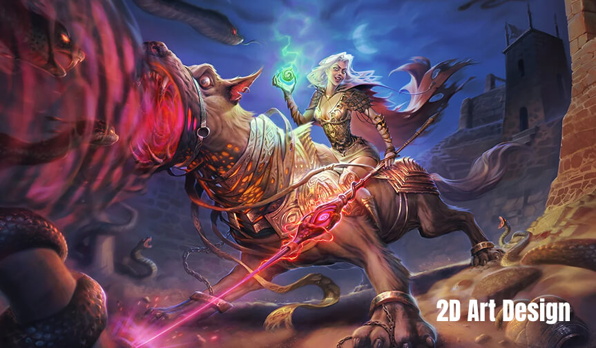 2D art design