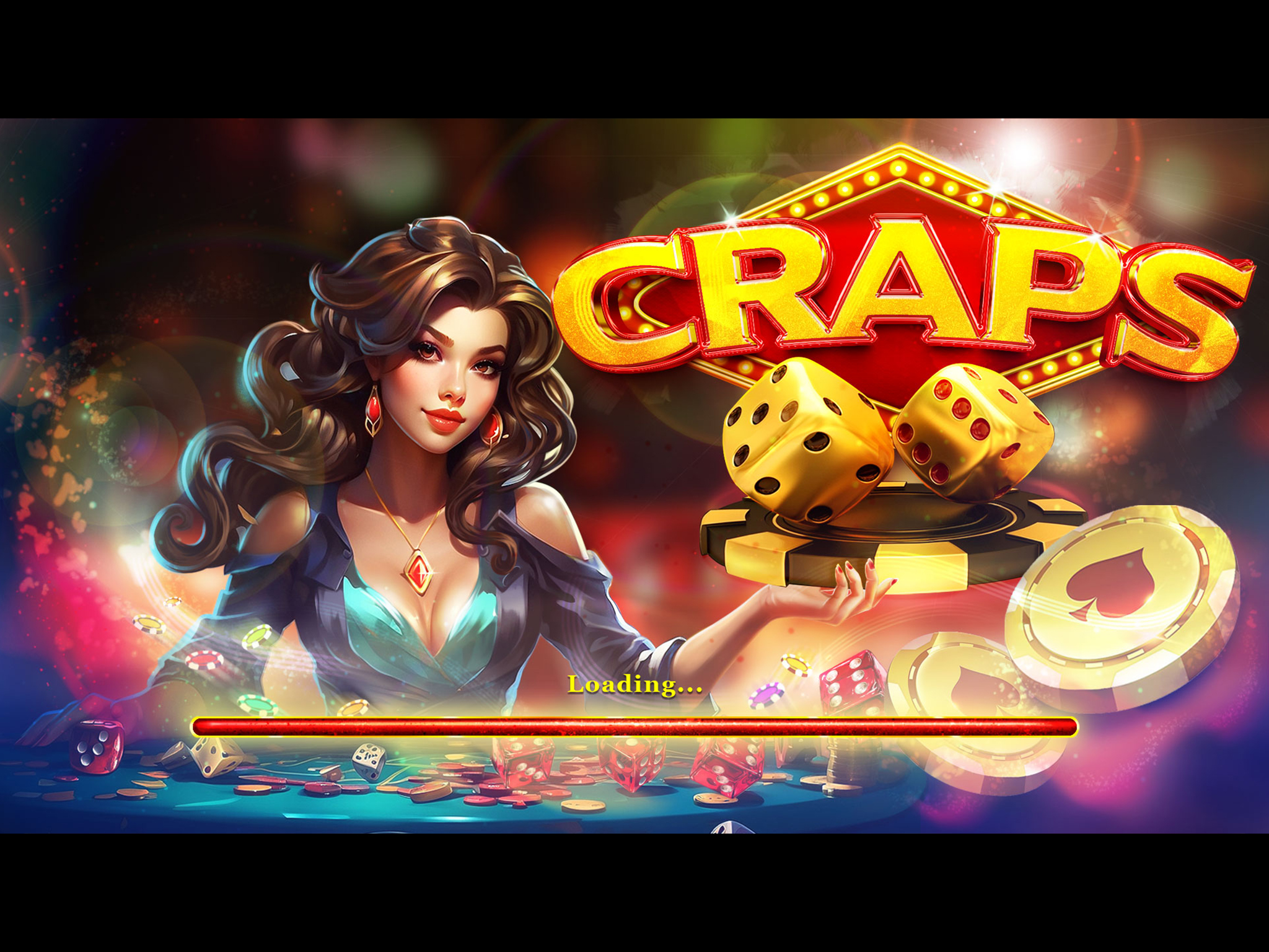 CRAPS_Screen 02 craps bonanza laptop screen