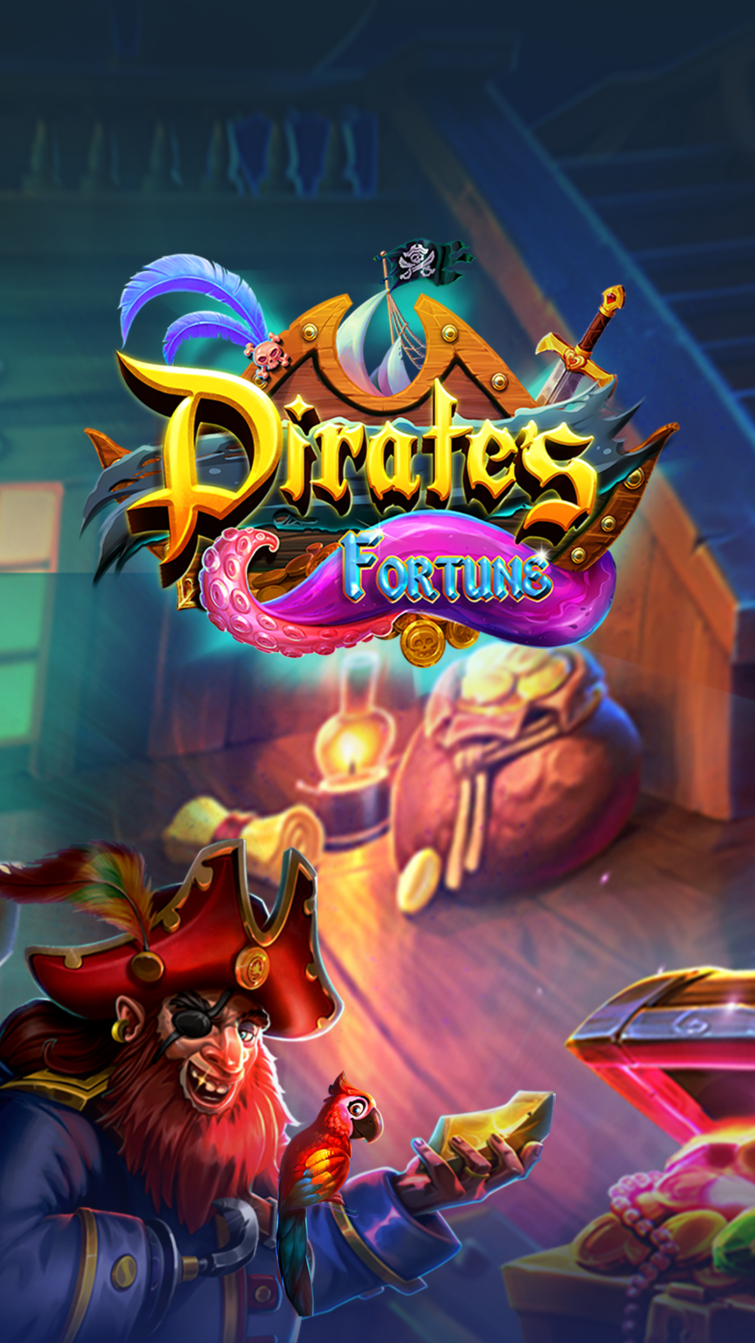 Pirates Fortuns phone screen